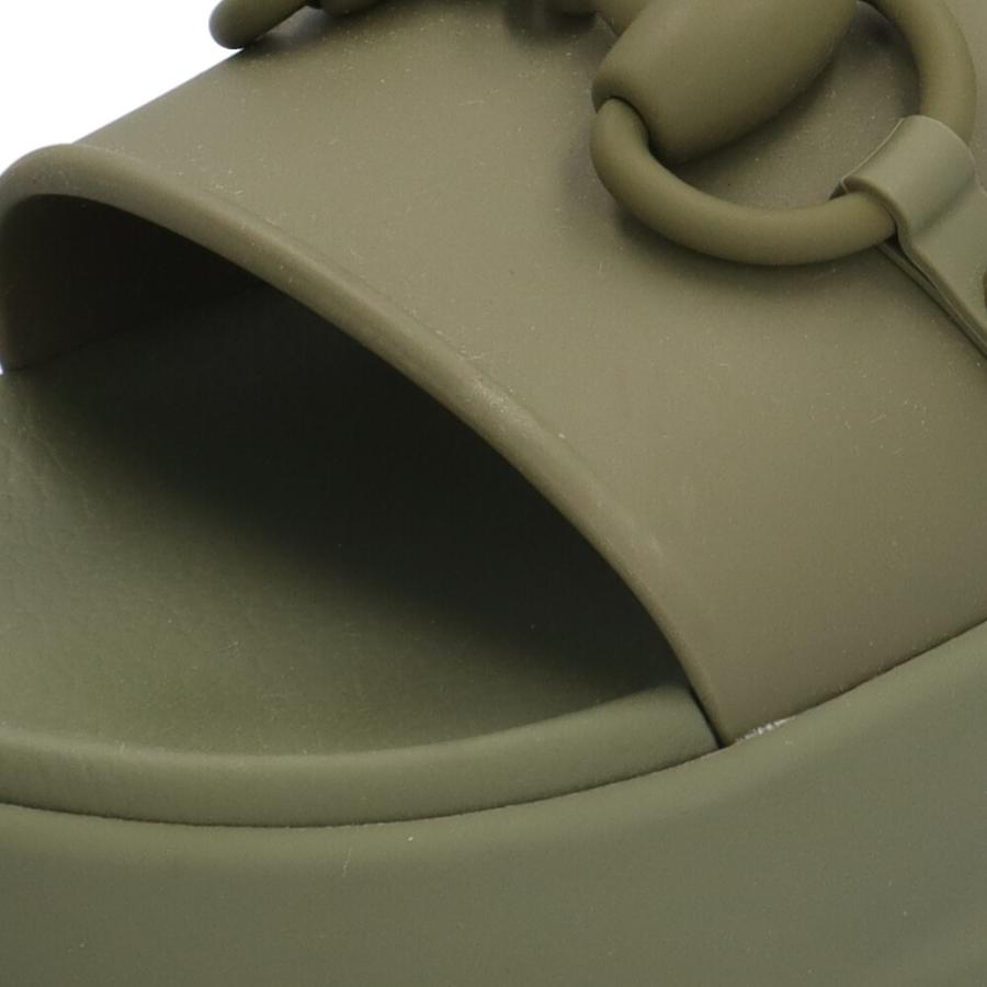 GUCCI（グッチ） フラットフォームラバーサンダル ホースビット