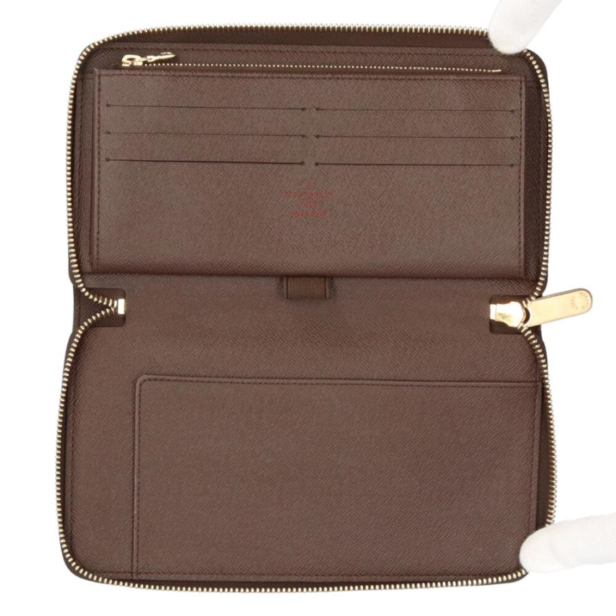 ルイヴィトン N60003 ジッピー オーガナイザー ダミエキャンバス エベヌ LOUIS VUITTON（ルイ・ヴィトン） ジッピーオーガナイザー ダミエ 長