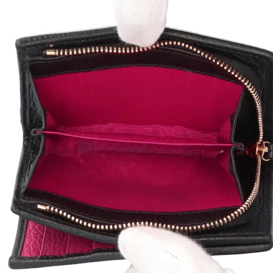 GUCCI（グッチ） 日本限定 ダブルG 二つ折り財布 レザー 772738