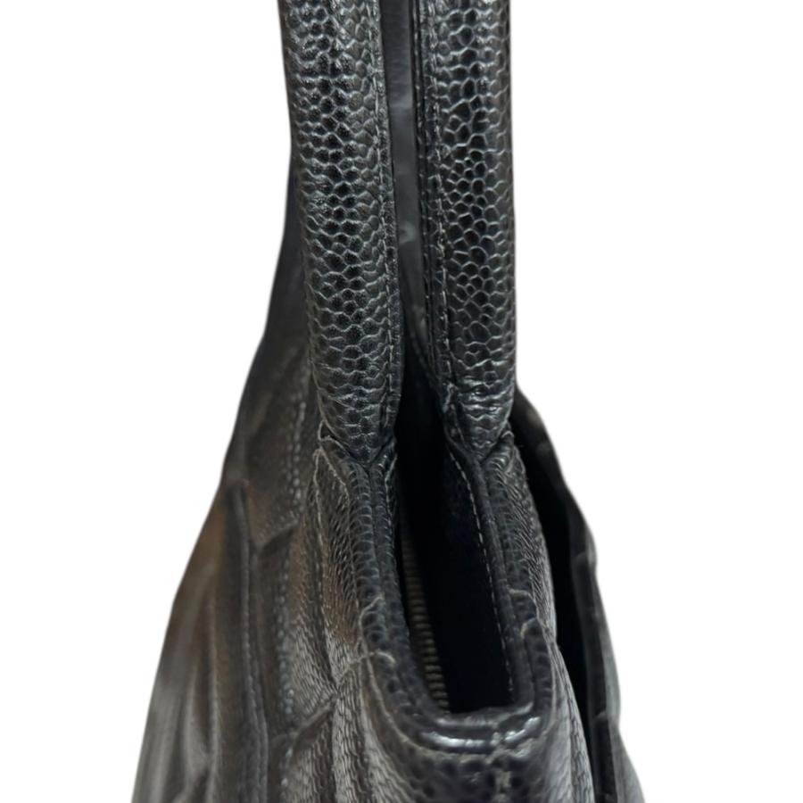 CHANEL（シャネル） 復刻トート マトラッセ トートバッグ キャビア