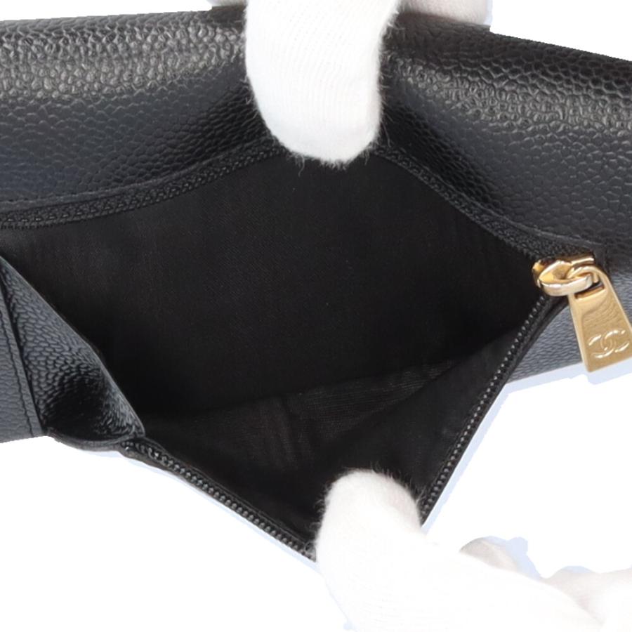 CHANEL（シャネル） ココマーク 三つ折り財布 レザー A13225