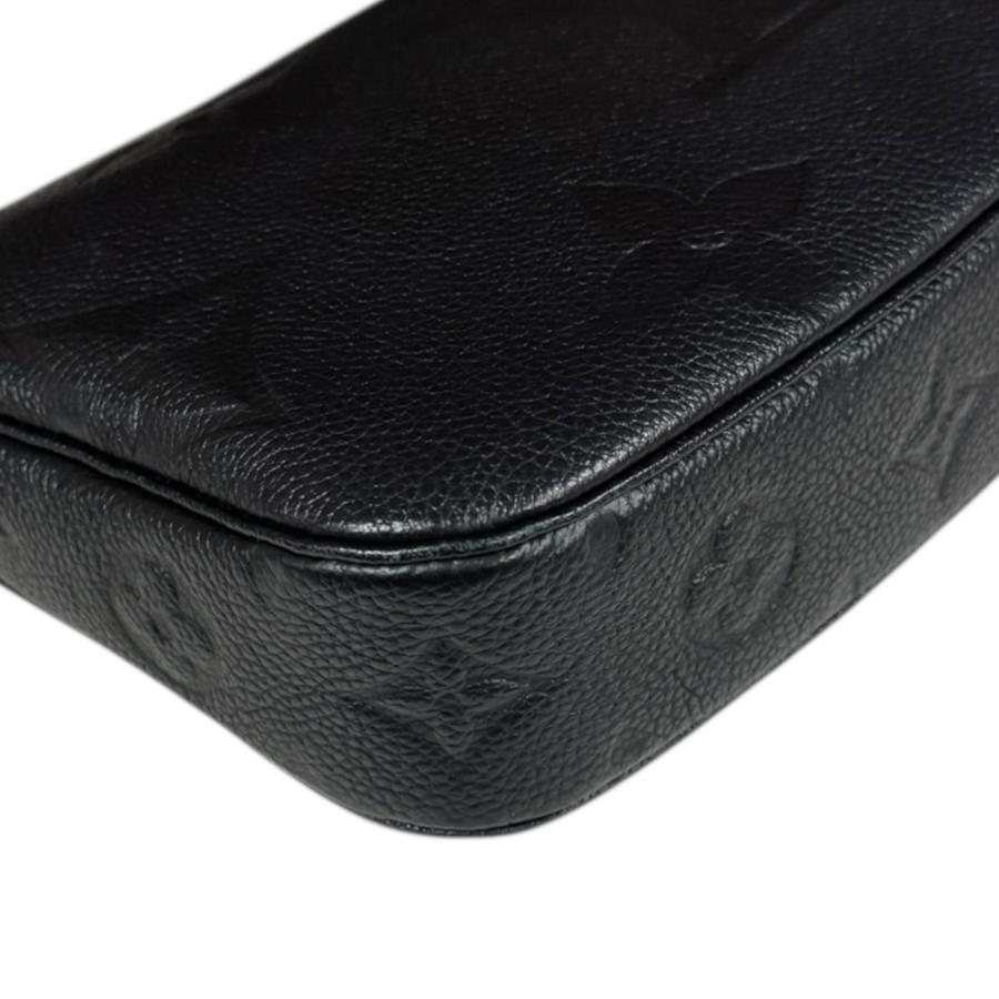 [値下げ]LOUIS VUITTON ミルティポシェットアクセソワール [美品] ルイ・ヴィトン LOUIS VUITTON ミュルティ・ポシェット・アクセ