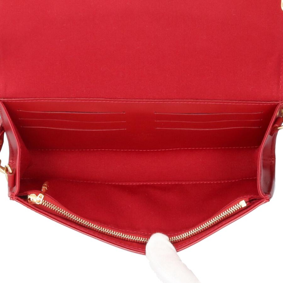 【6dd4282-k】ルイヴィトン ショルダーバッグ ヴェルニ ロスモアMM M91550 ポムダムール【中古】レディース LOUIS VUITTON（ルイ・ヴィトン） ロスモアMM ヴェルニ ショルダー