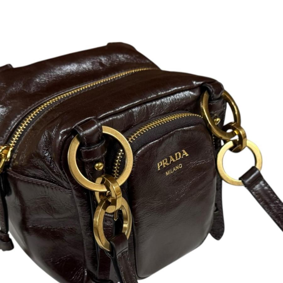 PRADA（プラダ） ダングルトップハンドルミニバッグ ショルダーバッグ 