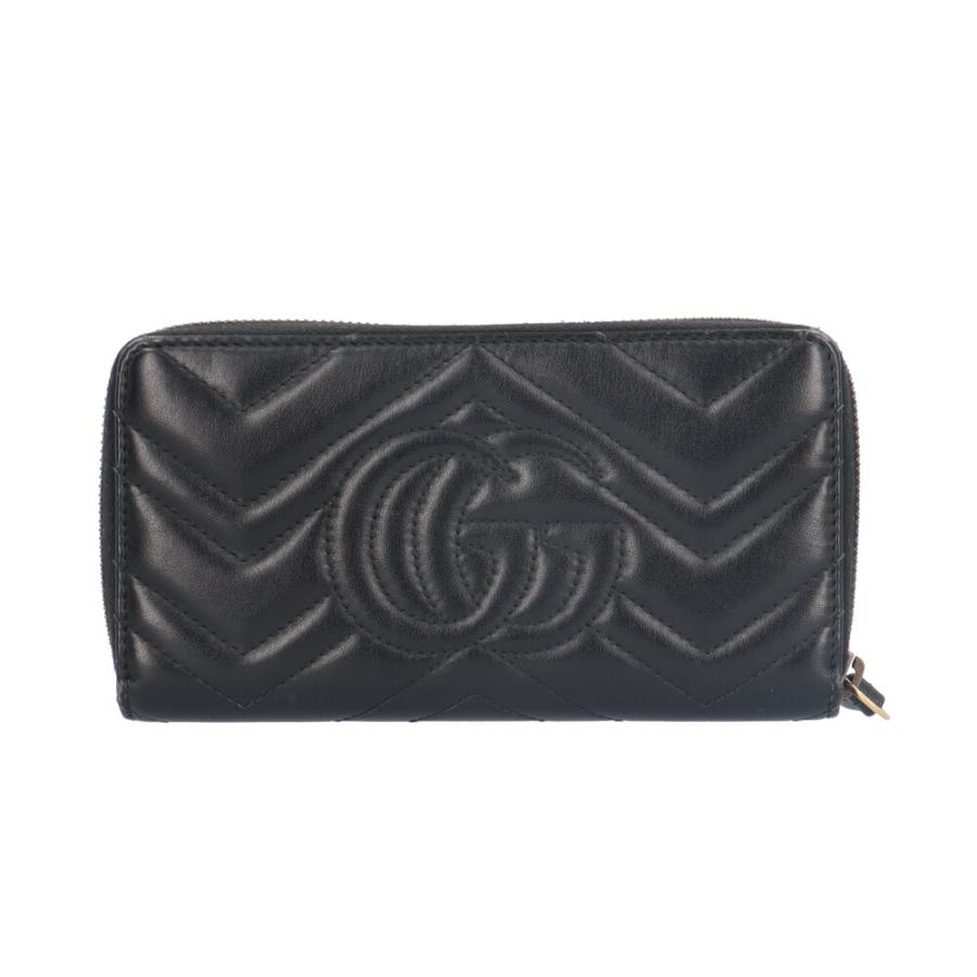 GUCCI（グッチ） GGマーモント 長財布 レザー 443123 レディース 中古