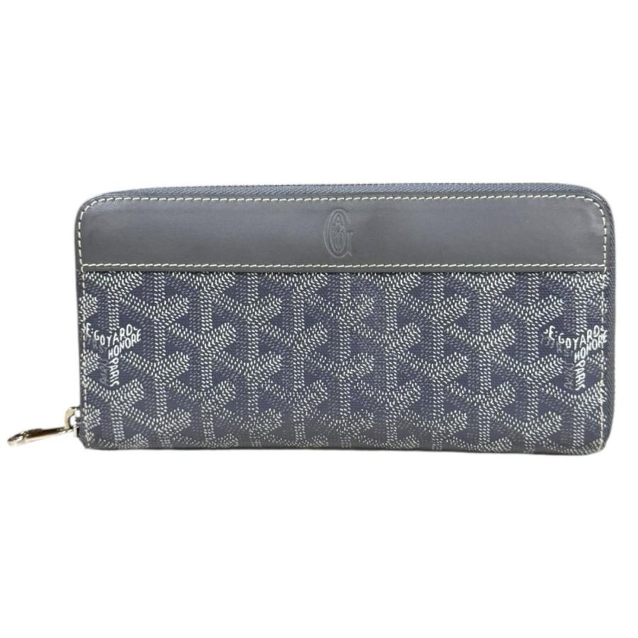 GOYARD（ゴヤール） ヘリンボーン マティニョン ジップGM 長財布
