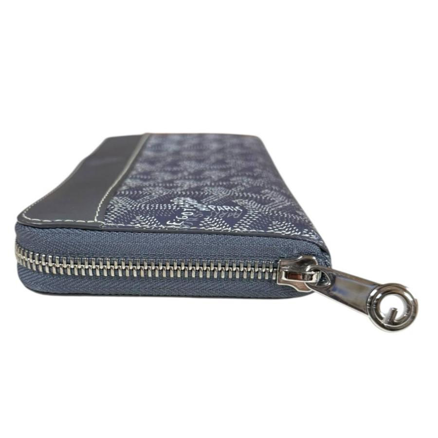 【極美品】GOYARD マティニョンGM 長財布　ヘリンボーン　黒 GOYARD（ゴヤール） ヘリンボーン マティニョン ジップGM 長財布