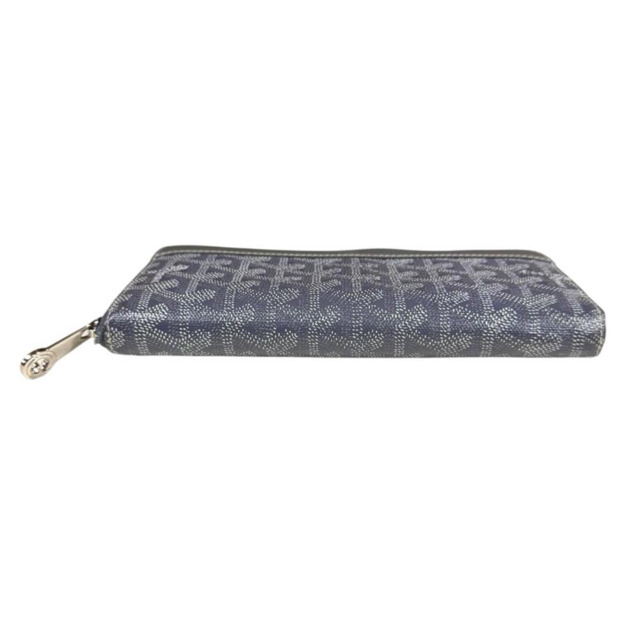 ゴヤール ヘリボーン マティニョン ジップGM 長財布 PVCコーティングキャンバス APMZIP-GM-02 レディース GOYARD  中古 GOYARD - ゴヤール ヘリボーン マティニョン ジップGM 長財布 PVC