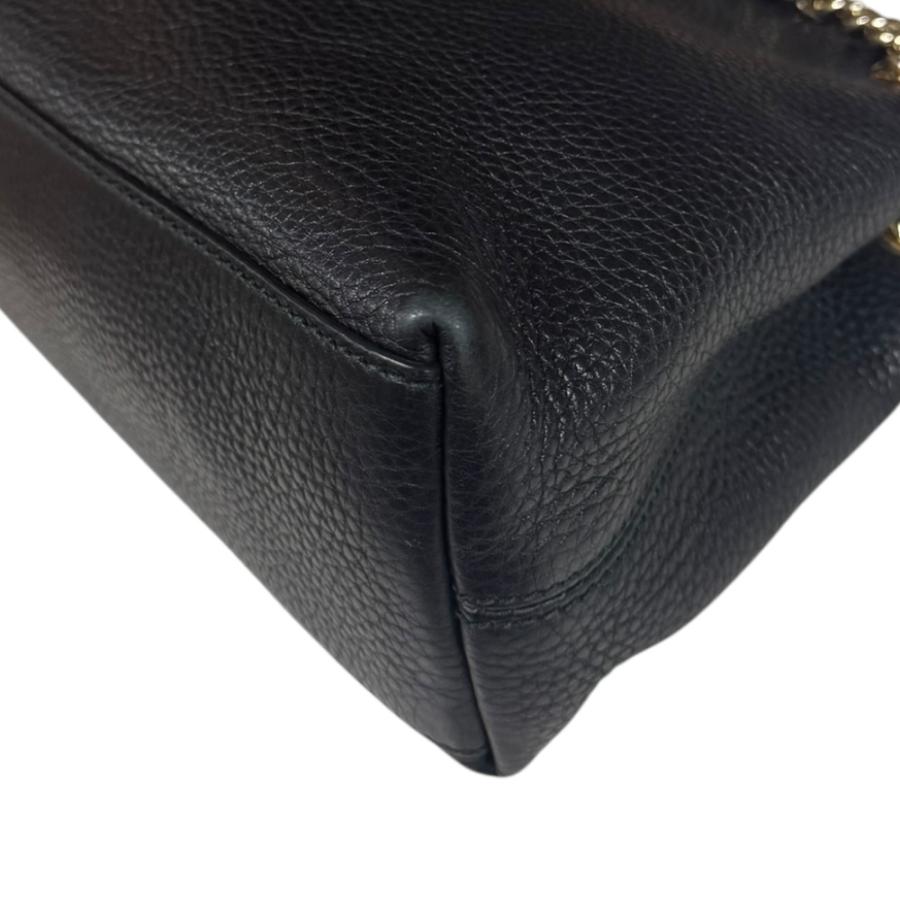 GUCCI（グッチ） ソーホー ショルダーバッグ レザー 387043 ブラック