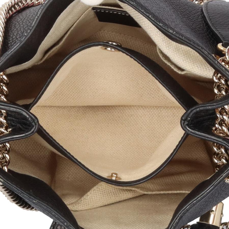 GUCCI（グッチ） ソーホー ショルダーバッグ レザー 387043 ブラック