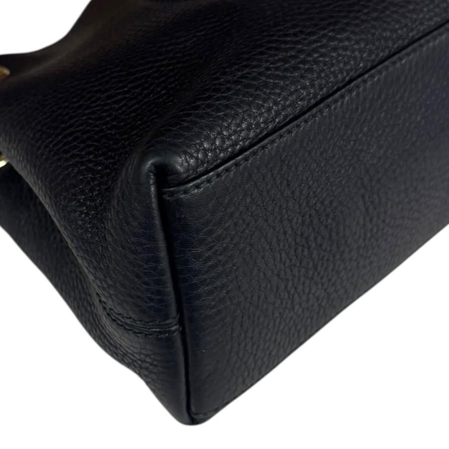GUCCI（グッチ） ソーホー ショルダーバッグ レザー 387043 ブラック