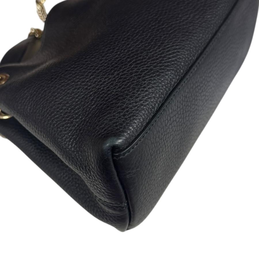 GUCCI（グッチ） ソーホー ショルダーバッグ レザー 387043 ブラック