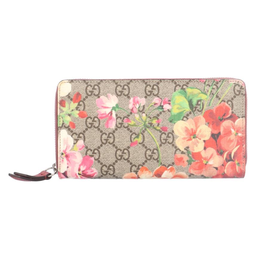 GUCCI（グッチ） GGブルームス 長財布 GGスプリームキャンバス 404071