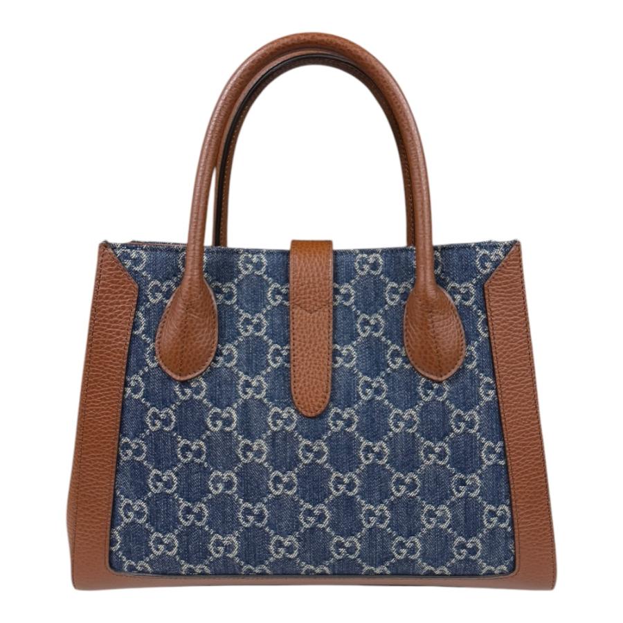 GUCCI（グッチ） ジャッキー ショルダーバッグ デニム 649016 ブルー