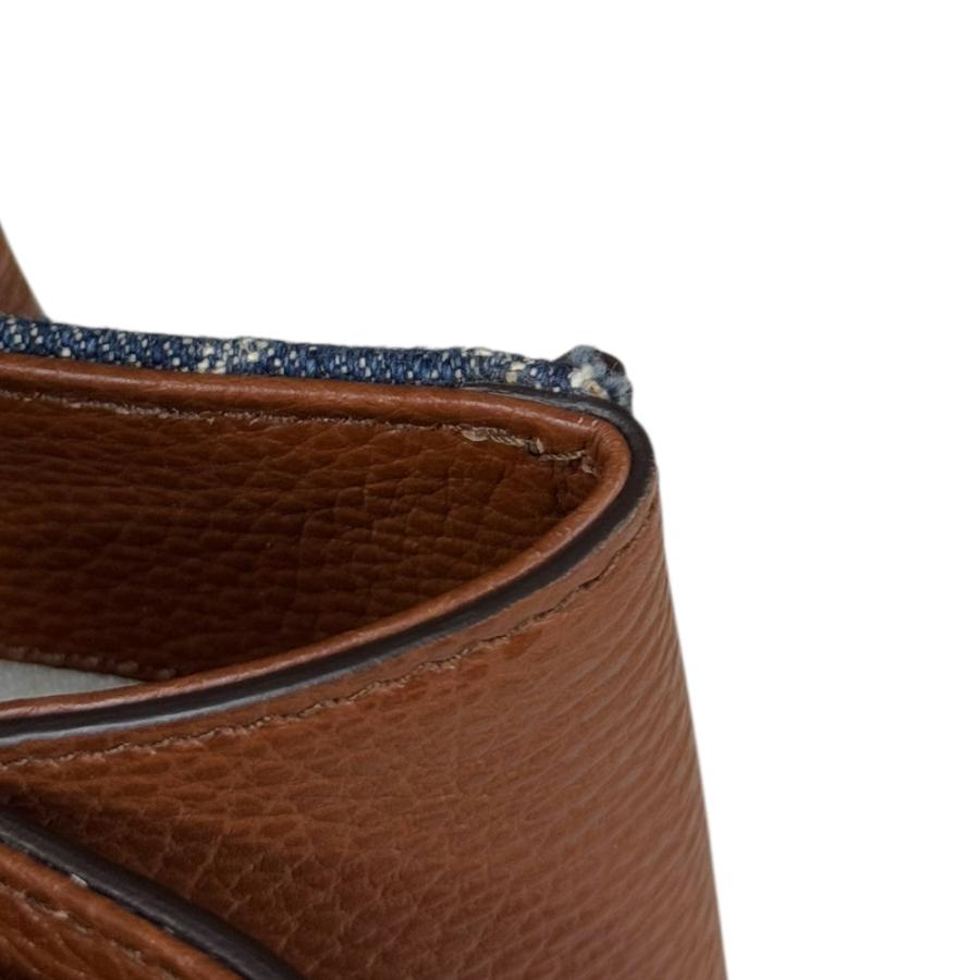 グッチ ジャッキー ショルダーバッグ デニム 649016 ブルー レディース GUCCI  中古 GUCCI（グッチ） ジャッキー ショルダーバッグ デニム 649016 ブルー