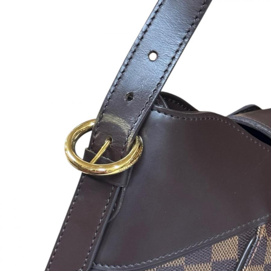 美品Louis Vuitton ダミエ・ ショルダーバッグ鑑定済の正規品。 LOUIS VUITTON（ルイ・ヴィトン） システィナMM ダミエ ショルダー