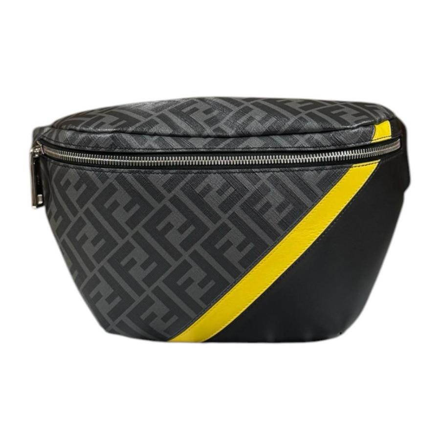 FENDI（フェンディ） ダイアゴナル ズッカ ウエストバッグ PVC 7VA434