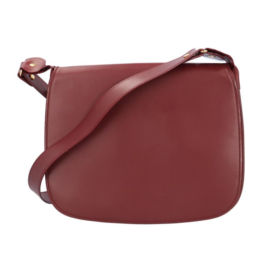 Cartier カルティエ マストライン レザー ショルダーバッグ 購入