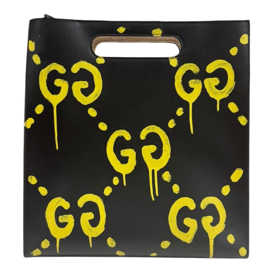 Titleist ブラック ショルダーバッグ GUCCI グッチ ゴースト