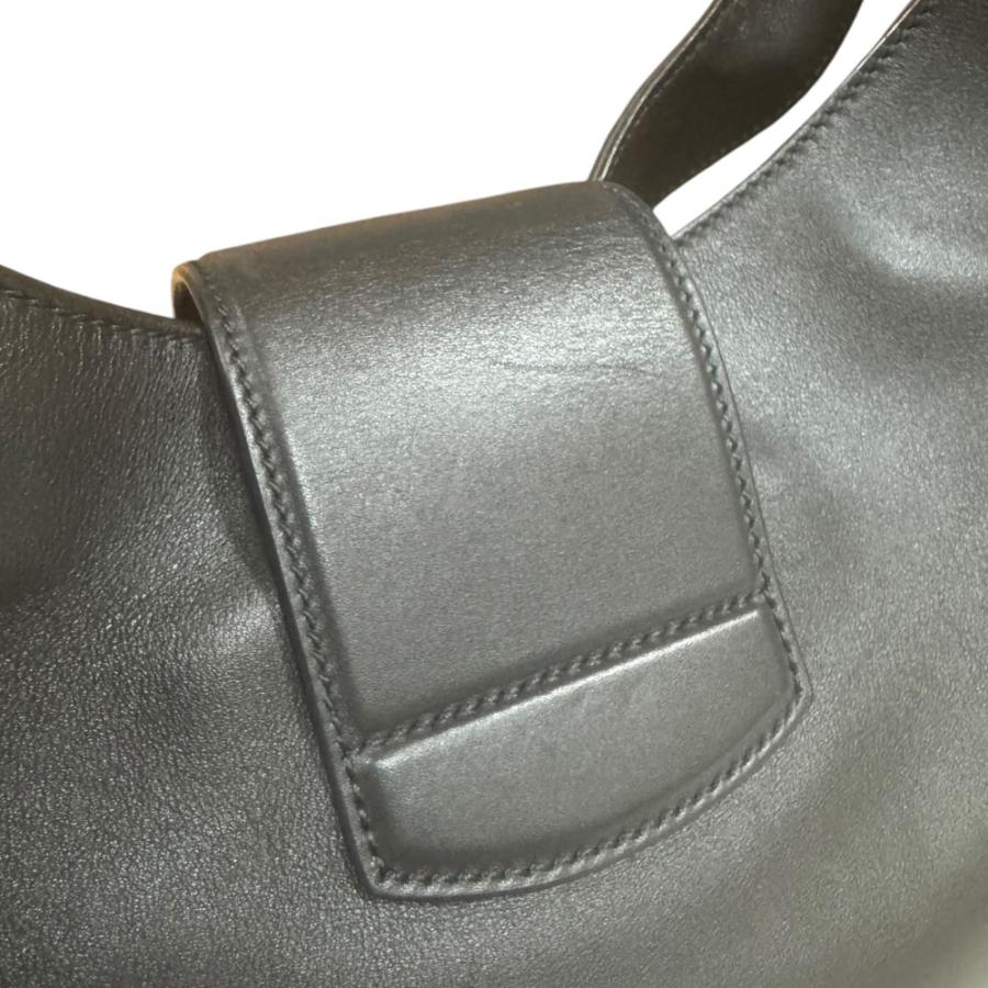 【希少】GUCCI ワンショルダーバッグ トリプルGファスナー レザー ホーボー 希少】GUCCI ワンショルダーバッグ トリプルGファスナー レザー