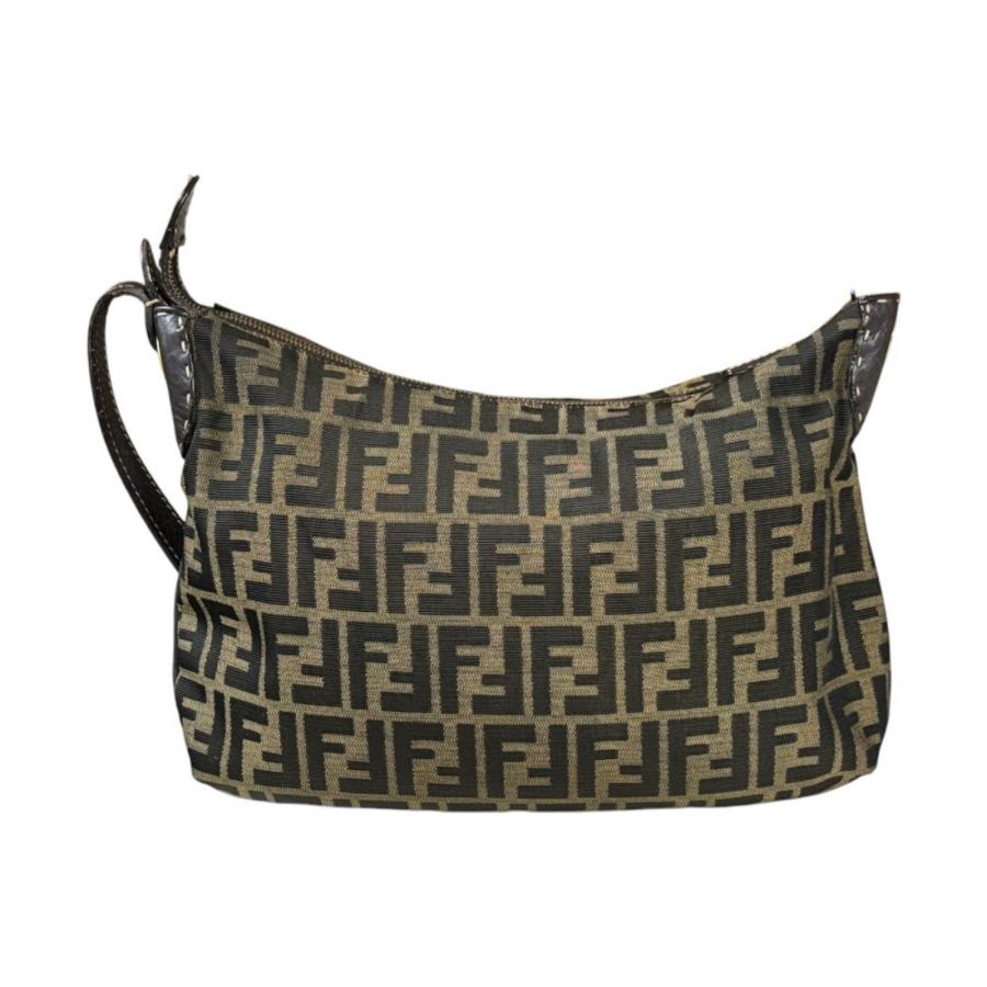 FENDI（フェンディ） ズッカ ショルダーバッグ キャンバス 8BT146