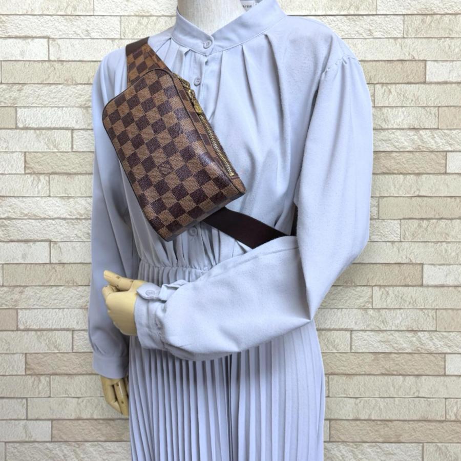 ルイヴィトン ジェロニモス ダミエ リュック・デイパック ダミエキャンバス N51994 メンズ LOUIS VUITTON 中古_1