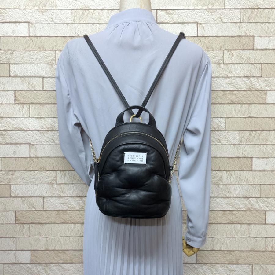 メゾンマルジェラ グラムスリム リュック・デイパック レザー