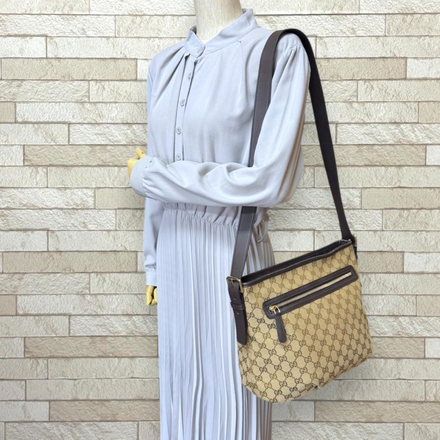 GUCCI（グッチ） GGキャンバス ショルダーバッグ GGキャンバス 388930