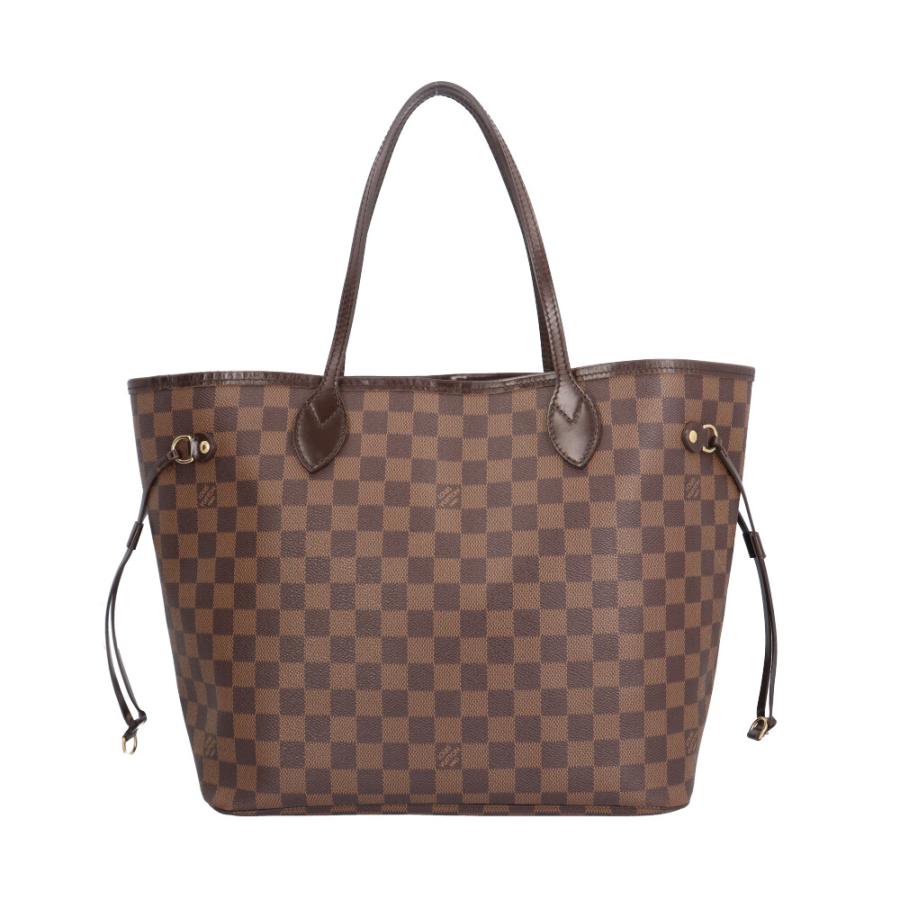 ルイ・ヴィトン トートバッグ ダミエ ネヴァーフルMM N51105 ブラウン LOUIS VUITTON ルイヴィトン ネヴァーフルMM ダミエ トートバッグ