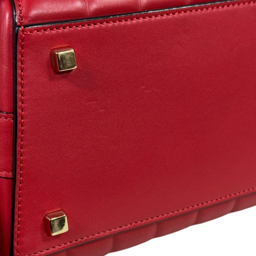 Valextra ヴァレクストラ　トリックトラック　ハンドバッグ　レッド Valextra(ヴァレクストラ)｜【公式】トリックトラック クロスボディ