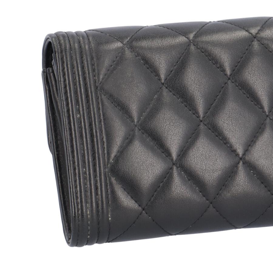CHANEL（シャネル） ボーイシャネル 長財布 ラムスキン A80286
