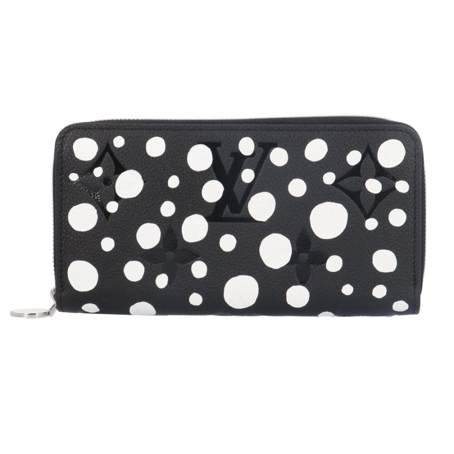 ルイヴィトン LOUIS VUITTON 長財布 ドットインフィニティ ジッピーウォレット 草間彌生コラボ ラウンドファスナー M91572 レッド LOUIS VUITTON（ルイ・ヴィトン） インフィニティドット草間彌生コラボ