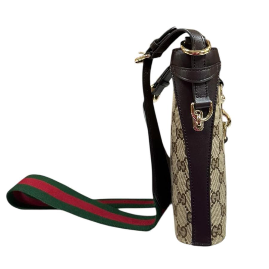 GUCCI（グッチ） ミニバケットバッグ ショルダーバッグ GGキャンバス