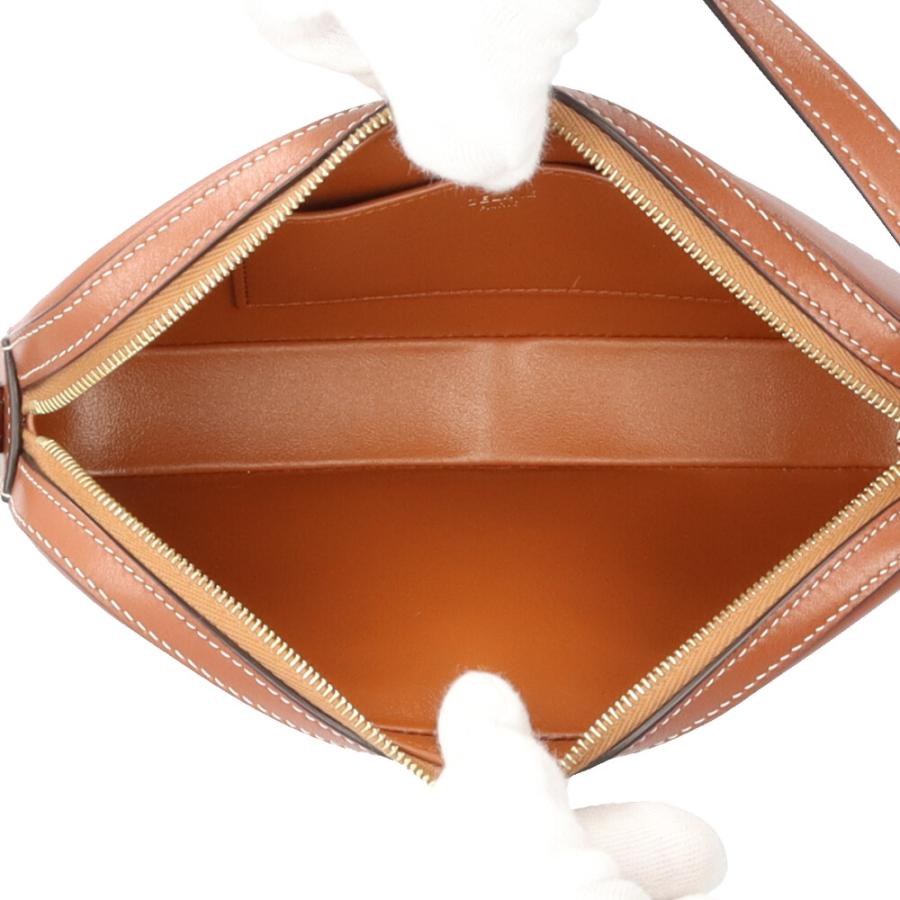 セリーヌ ミニカメラバッグ トリオンフ ショルダーバッグ 10J583DR8 ブラウン レディース CELINE 中古_6