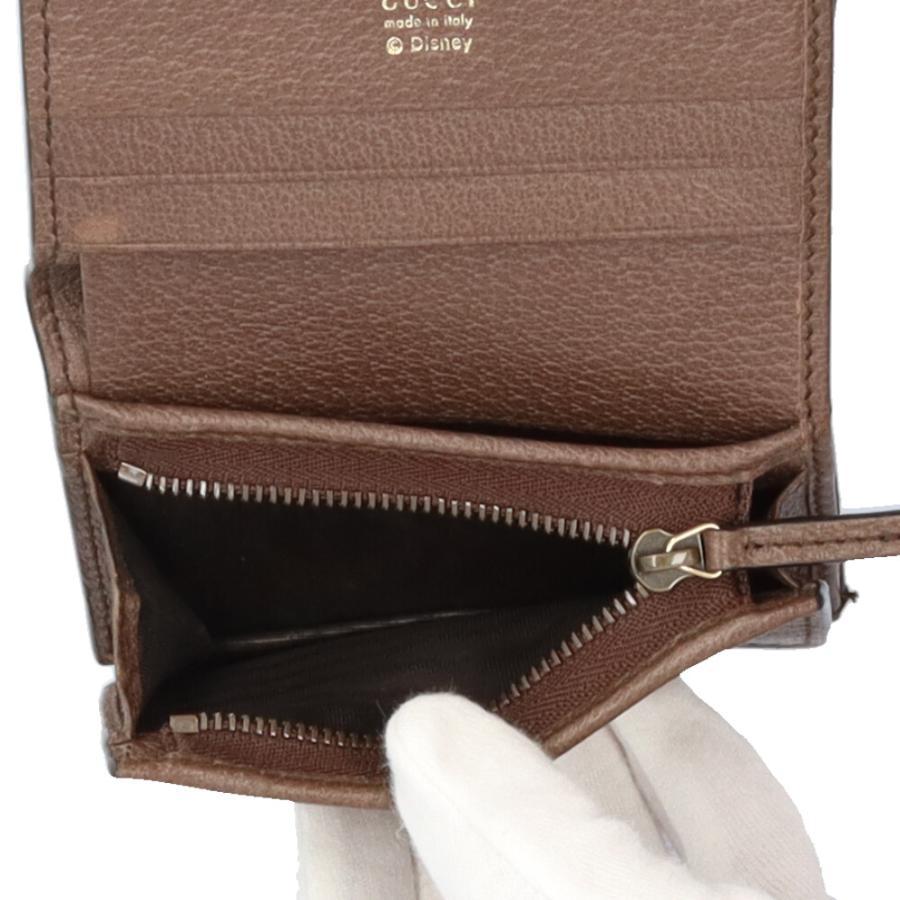 GUCCI グッチ ディズニーコラボ コンパクトウォレット GGスプリーム 二  