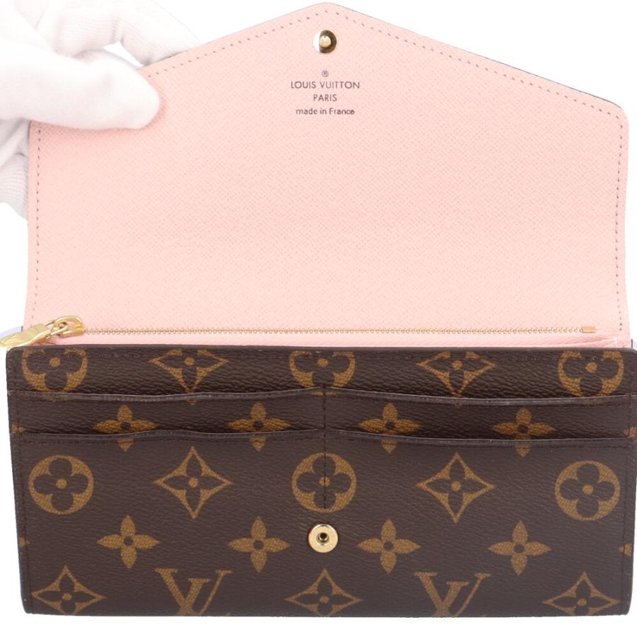 ルイヴィトン LOUIS VUITTON モノグラム 長財布 サラ A765 LOUIS VUITTON（ルイ・ヴィトン） ポルトフォイユサラ モノグラム 長