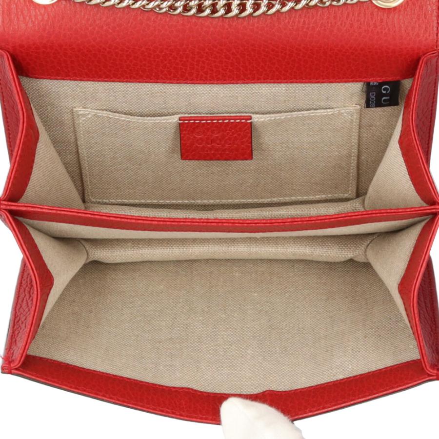 グッチ インターロッキングG ショルダーバッグ レザー 510304 レッド レディース GUCCI  中古 GUCCI（グッチ） インターロッキングG ショルダーバッグ レザー 510304