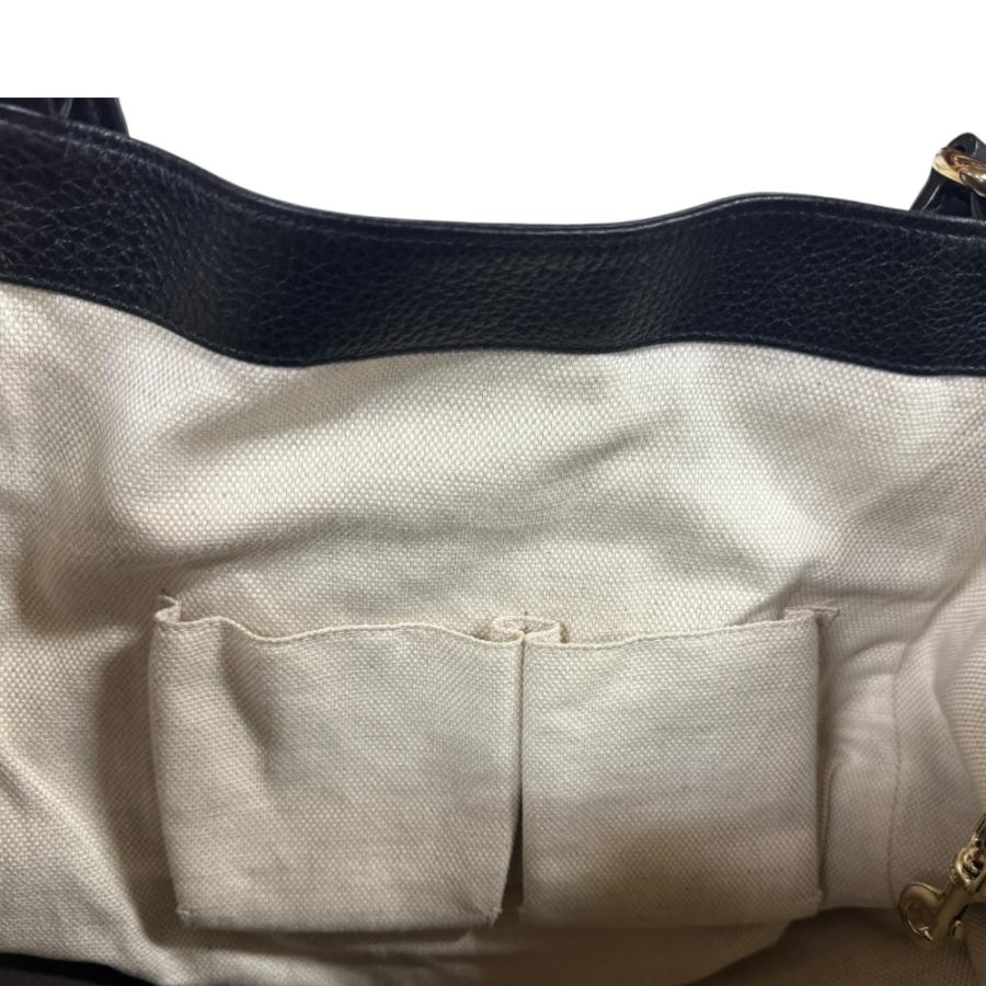 GUCCI（グッチ） ソーホー ショルダーバッグ レザー 282309 ブラック