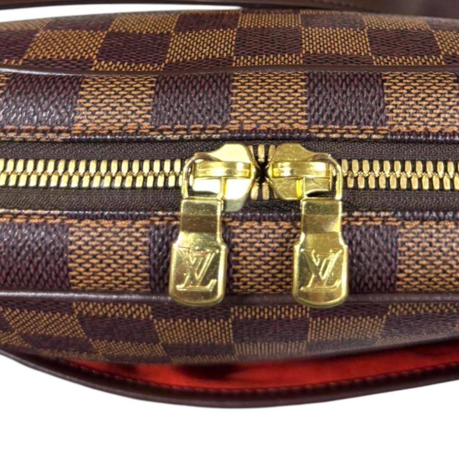 ルイヴィトン イパネマGM ダミエ ショルダーバッグ ダミエキャンバス N51292 ブラウン ユニセックス LOUIS VUITTON  中古 LOUIS VUITTON（ルイ・ヴィトン） イパネマGM ダミエ ショルダーバッグ
