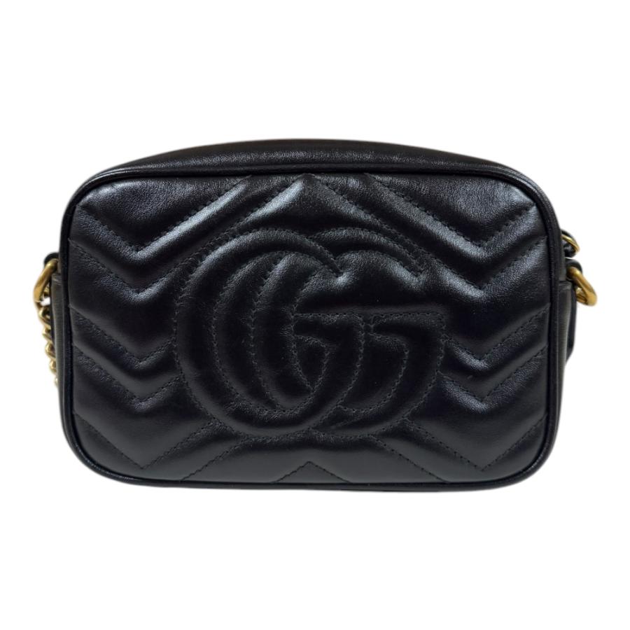 GUCCI（グッチ） GGマーモント ショルダーバッグ レザー 448065