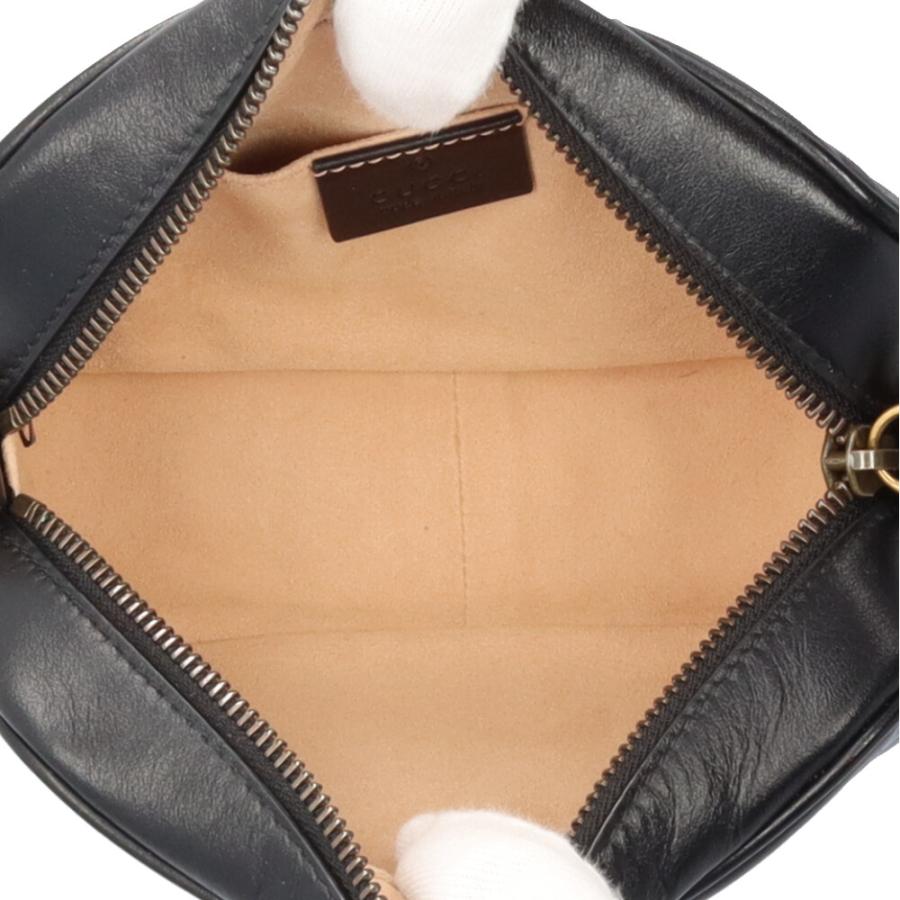 GUCCI（グッチ） GGマーモント ショルダーバッグ レザー 448065