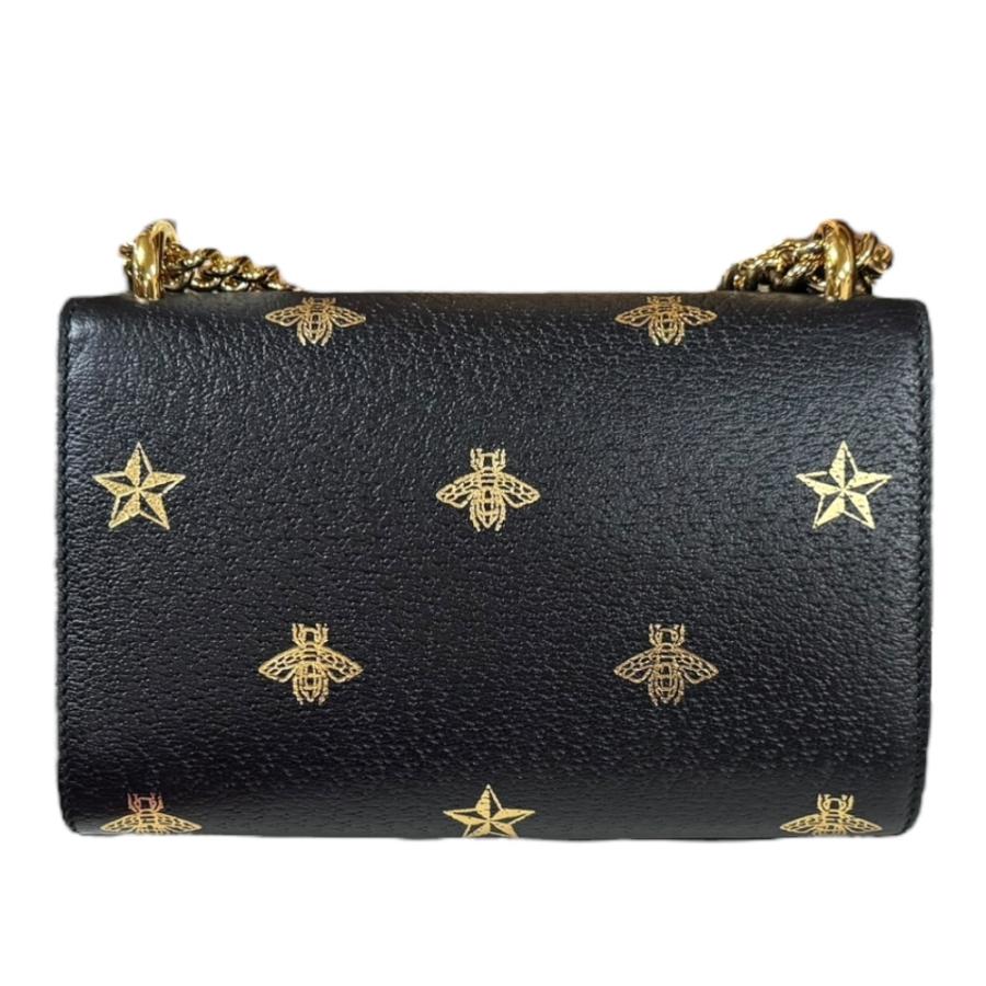 GUCCI（グッチ） ビースター ショルダーバッグ レザー 432182 ブラック