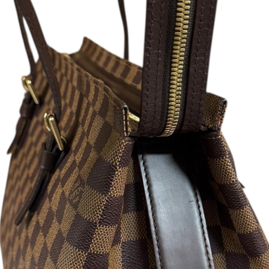 大人気！！ルイヴィトン トートバッグ ダミエ•エベヌ チェルシー 美品☆ルイヴィトン LOUIS VUITTON チェルシー ダミエ エベヌ