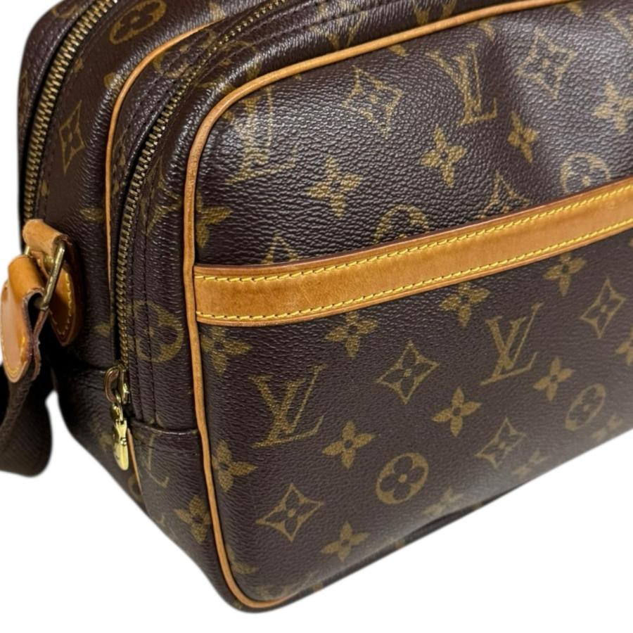 ルイ・ヴィトン LOUIS VUITTON リポーターPM M45254 ブラウン モノグラムキャンバス ユニセックス ショルダーバッグ 中古】 ルイ・ヴィトン LOUIS VUITTON ショルダーバッグ モノグラム