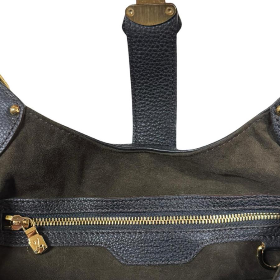 ルイヴィトン L マヒナ ショルダーバッグ モノグラムマヒナ Ｍ95765 ブラック レディース LOUIS VUITTON 中古_10
