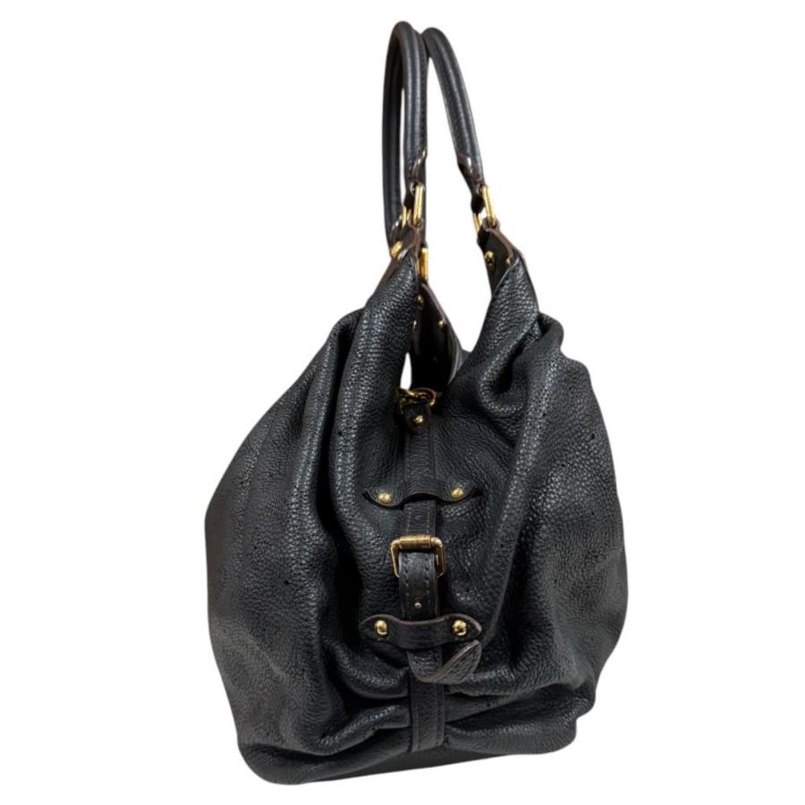 ルイヴィトン L マヒナ ショルダーバッグ モノグラムマヒナ Ｍ95765 ブラック レディース LOUIS VUITTON 中古_3