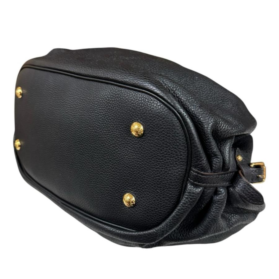 ルイヴィトン L マヒナ ショルダーバッグ モノグラムマヒナ Ｍ95765 ブラック レディース LOUIS VUITTON 中古_6