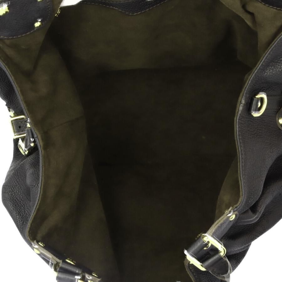 ルイヴィトン L マヒナ ショルダーバッグ モノグラムマヒナ Ｍ95765 ブラック レディース LOUIS VUITTON 中古_7