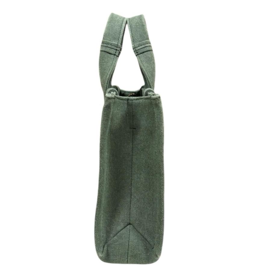 クロエ スモールトートバッグ ウッディ ショルダーバッグ コットン CHC23AS397L 123E8 グリーン レディース Chloe  中古 Chloe（クロエ） スモールトートバッグ ウッディ ショルダーバッグ