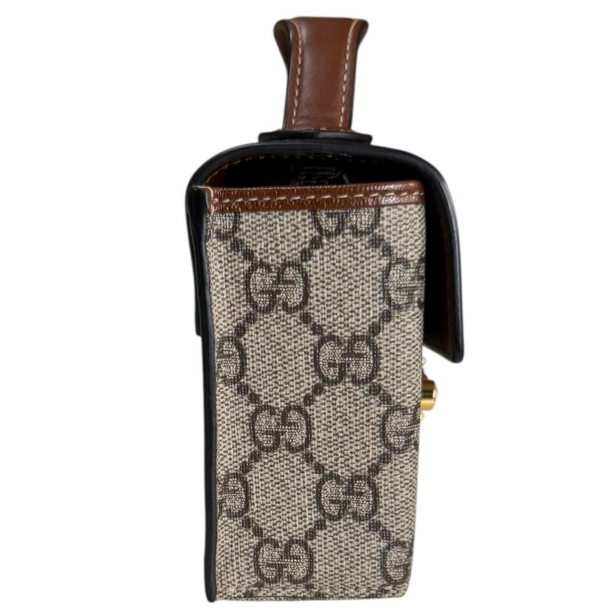 GUCCI（グッチ） パドロックミニ GGスプリーム ショルダーバッグ GG